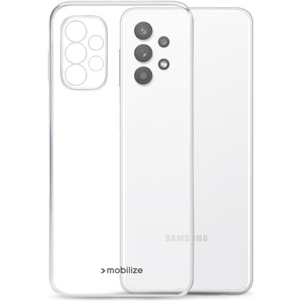 Mobilize Gelly Durchsichtig Samsung Galaxy A32 5G Hülle Flexibles TPU Backcover - Transparent