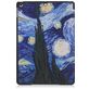Mobigear Tri-Fold iPad 7 (2019) Hülle Klapphülle - The Starry Night