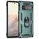Mobigear Armor Ring Google Pixel 6 Pro Hülle Hardcase Backcover Stoßfest mit Ringhalter - Grün