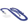 Mobiparts Phonecord Universal-Handykette einstellbar - Blau