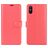 Mobigear Classic Xiaomi Redmi 9A Hülle Klapphülle Geldbörse - Rot
