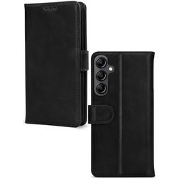 Mobilize Premium Gelly Wallet Samsung Galaxy A14 Hülle Klapphülle Geldbörse - Schwarz