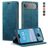 CaseMe 013 iPhone Air Hülle Klapphülle Geldbörse - Blau