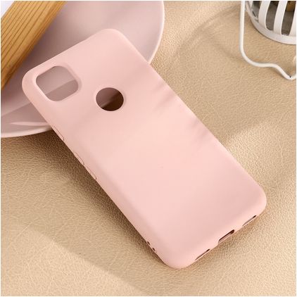 Mobigear Rubber Touch Google Pixel 4a Silikon Hülle Backcover - Pink