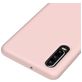 Mobigear Rubber Touch Huawei P30 Silikon Hülle Backcover - Pink