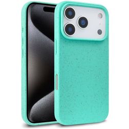 Mobigear Bio iPhone 18 Pro Hülle Umweltfreundliches Backcover - Grün