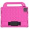 Mobigear Diamond iPad Pro 11 Zoll (2021) Tablet Hülle für Kinder mit Tragegriff - Pink