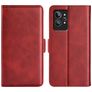 Mobigear Slim Magnet Realme GT2 Pro Hülle Klapphülle Geldbörse - Rot