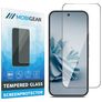 Mobigear Premium Google Pixel 9 Pro Panzerglas Gehärtetes Glas Displayschutz - Hüllenfreundlich - Schwarz