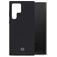 Mobilize Rubber Gelly Samsung Galaxy S22 Ultra Hülle Flexibles TPU Backcover - Matt Black