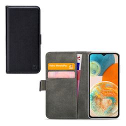 Mobilize Classic Gelly Wallet Samsung Galaxy A23 Hülle Klapphülle Geldbörse - Schwarz