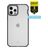 ITSkins HybridFrost iPhone 12 Pro Max Hülle Hardcase Backcover Stoßfest - Schwarz