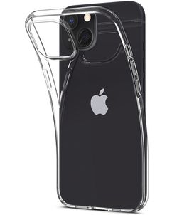 Mobigear Basics Durchsichtig iPhone 13 Hülle Flexibles TPU Backcover - Transparent