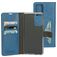 Mobiparts Classic Wallet Samsung Galaxy A72 Hülle Klapphülle Geldbörse - Steel Blue