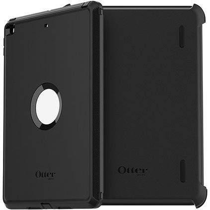 OtterBox Defender iPad 9 (2021) Stoßfeste Hardcase Hülle + Ständer - Schwarz