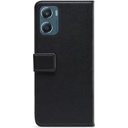 Mobilize Classic Gelly Motorola Moto G06 Hülle Klapphülle Geldbörse - Schwarz