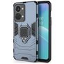 Mobigear Armor Ring OnePlus Nord 2T 5G Hardcase Backcover Shockproof mit Ringhalter - Blau