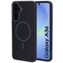 Mobiparts Slim Line Samsung Galaxy A36 MagSafe Hülle Hardcase Backcover - Onyx Black