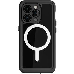 Ghostek Nautical Slim iPhone 15 Pro Wasserdicht MagSafe Hülle Hardcase Backcover Stoßfest - Schwarz