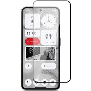 Mobigear Premium Nothing Phone (2a) Panzerglas Gehärtetes Glas Displayschutz - Hüllenfreundlich - Schwarz