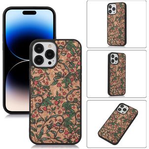 Mobigear Cork iPhone 14 Pro Max Hülle Flexibles TPU Backcover - Model 4