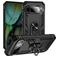 Mobigear Armor Ring Google Pixel 9 Hülle Hardcase Backcover Stoßfest mit Ringhalter - Schwarz