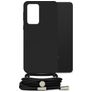 Mobilize Lanyard Gelly Samsung Galaxy A33 Flexibles TPU Handykette - Schwarz