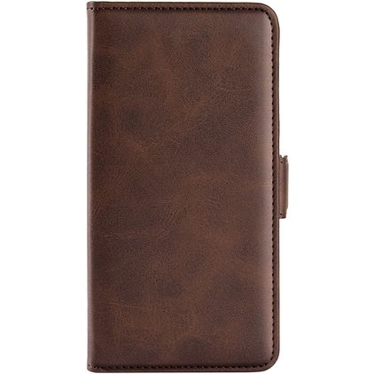 Mobigear Slim Magnet TCL 20 SE Hülle Klapphülle Geldbörse - Braun