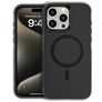 Mobigear Traveller iPhone 15 Pro Max MagSafe Hülle Hardcase Backcover Stoßfest - Schwarz