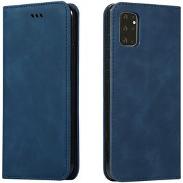 Mobigear Retro Slim Samsung Galaxy S20 Plus Hülle Klapphülle Geldbörse - Blau