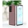 Mobigear Racing Huawei P40 Pro Plus Hülle Flexibles TPU Backcover - Braun
