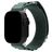 Mobilize Alpine Nylon Apple Watch Armband Dornschließe - 42/41/40/38 mm - Grün