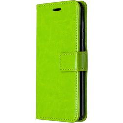 Mobigear Wallet Samsung Galaxy A41 Hülle Klapphülle Geldbörse - Grün