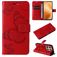 Mobigear Butterfly Xiaomi 14T Pro Hülle Klapphülle Geldbörse - Rot