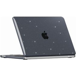Mobigear Sparkle MacBook Neo 13 Zoll (2026) Hardcase Hülle MacBook Case - Schwarz - Model A3404