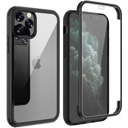 Valenta Full Cover iPhone 11 Gehärtetes Glas Backcover Shockproof - Schwarz