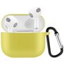 Mobigear Classic Apple AirPods 3 Hülle Flexibles Silikon - Gelb