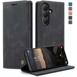 CaseMe 013 Samsung Galaxy S26 Klapphülle Portemonnaie - Schwarz