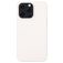 Mobigear Rubber Touch iPhone 14 Pro Max Silikon Hülle Backcover - Weiß