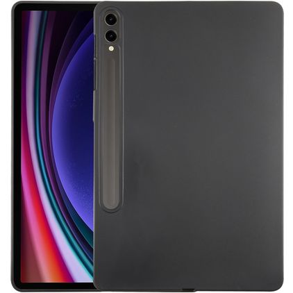 Mobigear Ultra Thin Dünne Samsung Galaxy Tab S9 Plus Hülle Flexibles TPU Backcover - Schwarz