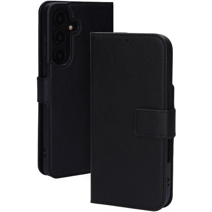 Mobiparts Classic Wallet Samsung Galaxy S25 FE Hülle Klapphülle - Schwarz