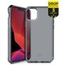 ITSkins SpectrumClear iPhone 12 Mini Hülle Flexibles TPU Backcover Stoßfest - Smoke