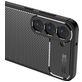 Mobigear Racing Samsung Galaxy S23 Hülle Flexibles TPU Backcover - Schwarz