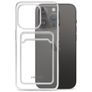Mobilize Gelly Card Transparent iPhone 14 Pro TPU (flexibel) Backcover mit Kartenfach - Transparent