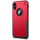 Mobigear Slim Armor iPhone XR Hülle Hardcase Backcover Stoßfest - Rot