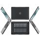 Mobigear Shockproof Pro MacBook Air 13 Zoll (2022-2025) Hardcase Hülle MacBook Case - Schwarz - Model A2681 / A3113 / A3240