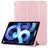 Mobigear Tri-Fold Gel iPad Air 5 (2022) Hülle TPU,Kunstleder Klapphülle - Roségold