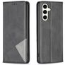 Mobigear Rhombus Slim Samsung Galaxy S23 FE Hülle Klapphülle - Schwarz
