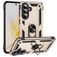 Mobigear Armor ring Samsung Galaxy A57 Hülle Hardcase Backcover Stoßfest mit Ringhalter - Gold