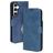 Mobiparts Classic Wallet Samsung Galaxy A55 Hülle Klapphülle Geldbörse - Steel Blue